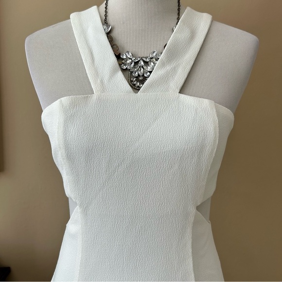 Revolve JARLO Daciana Maxi Dress Evening Gown White Cutout Gown Size S New NWT - Picture 4 of 13